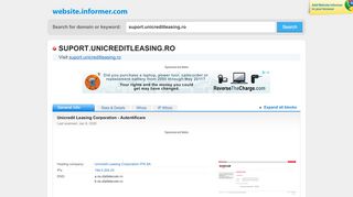 
                            11. suport.unicreditleasing.ro at WI. Unicredit Leasing Corporation ...