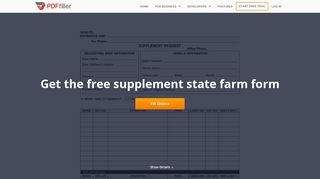 
                            13. Supplement State Farm - Fill Online, Printable, Fillable, Blank ...