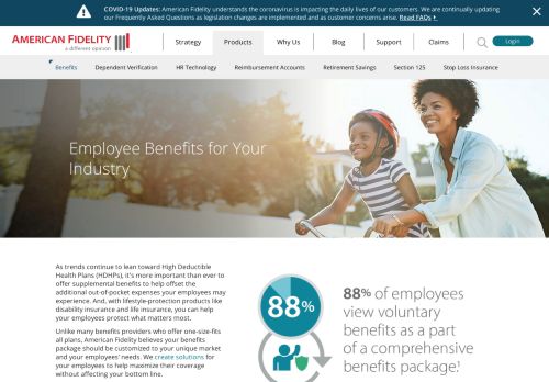 
                            8. Supplemental Insurance & Employee Benefits | American Fidelity