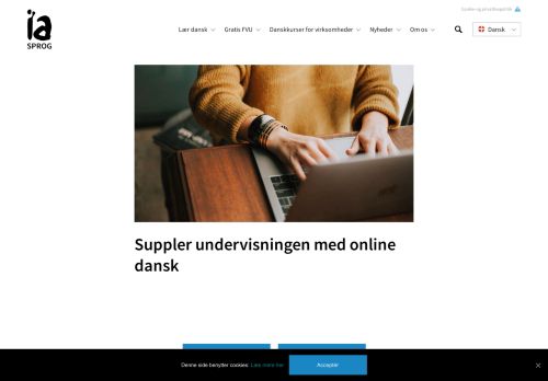 
                            1. Suppler undervisningen med online dansktræning – IA Sprog
