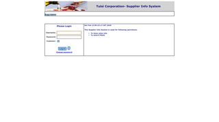 
                            3. Supplier Info System - Tulsi Corporation.com