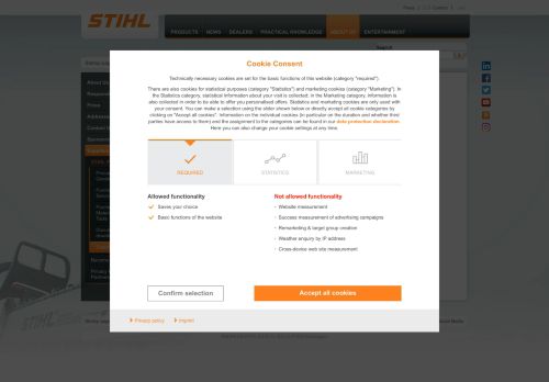 
                            5. Supplier Portals: Communication with our suppliers | STIHL | STIHL