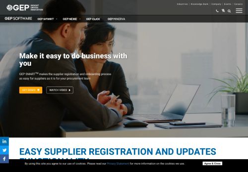 
                            4. Supplier Registration and Updates | SMART by GEP
