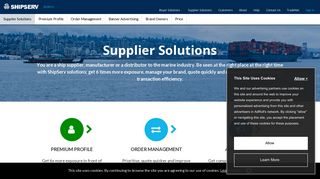 
                            12. Supplier Solutions | ShipServ