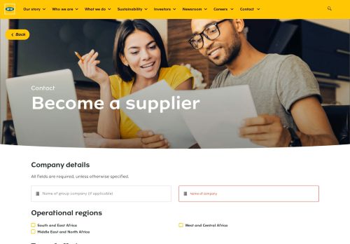 
                            13. Supplier Supplier - MTN Group