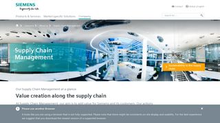 
                            5. Supply Chain Management | Corporate Functions | Siemens