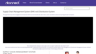 
                            3. Supply Chain Management (DMS Nxt) | Distribution System - Nkonnect