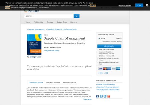 
                            10. Supply Chain Management - Grundlagen, Strategien ... - Springer