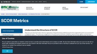 
                            8. Supply Chain Metrics | SCOR Metrics | APICS