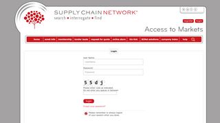 
                            4. Supply Chain Network - Login