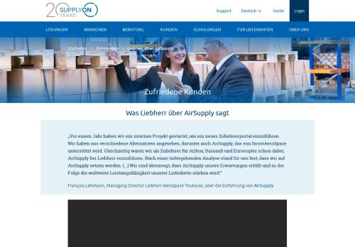 
                            11. SupplyOn Referenzen | Liebherr