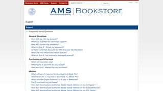 
                            8. Support | AMS Bookstore