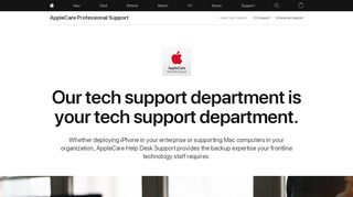 
                            13. Support - AppleCare - Help Desk Support - Apple