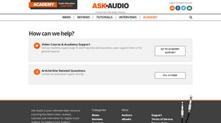 
                            4. Support - Ask.Audio