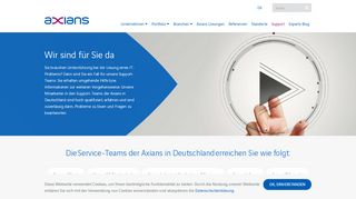 
                            1. Support - Axians Deutschland