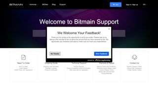 
                            4. Support - Bitmain