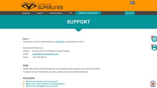 
                            12. Support - Casino Superlines