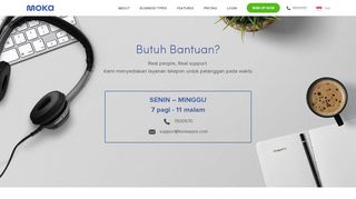 
                            3. Support Center - Aplikasi kasir berbasis online | MOKA POS