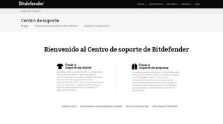 
                            7. Support Center - Bitdefender