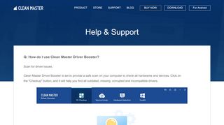 
                            8. Support-Clean Master for PC