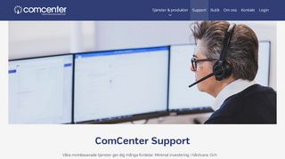
                            3. Support - ComCenter – smartare kommunikation – telefoni i molnet