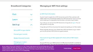 
                            7. Support | Connect to eir WiFi as a Host | eir.ie