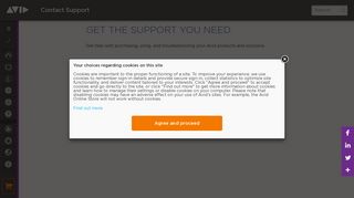 
                            5. Support | Contact Support | Avid