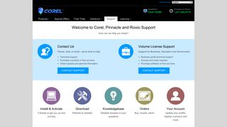 
                            4. Support - Corel - Corel Corporation
