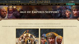 
                            12. Support FAQ for Age of Empires: Definitive Edition - Age of Empires