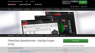 
                            6. Support FAQ - Häufig gestellte Fragen - PokerStars