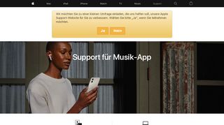 
                            6. Support für Music - Apple Support