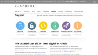 
                            4. Support - Graphisoft