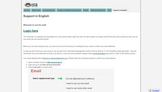 
                            8. Support in English - Googletuki - Google Sites