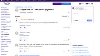 
                            8. support link for TNEB online payment? | Yahoo Answers