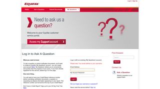 
                            8. Support Login - Find Answers - Service