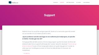 
                            4. Support – Mailia