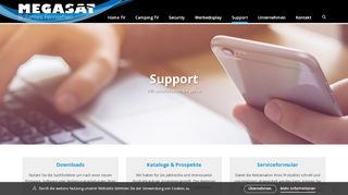 
                            4. Support – Megasat