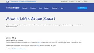 
                            7. Support - Mindjet