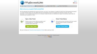 
                            7. Support MyAccessWeb
