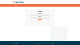 
                            3. Support - Nedap Retail Portal