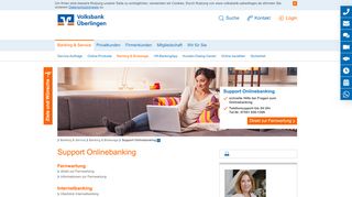 
                            6. Support Onlinebanking - Volksbank Überlingen