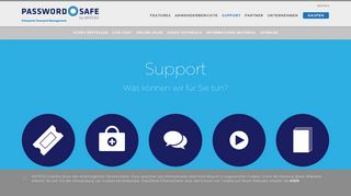 
                            5. Support | Password Safe - Passwortverwaltung