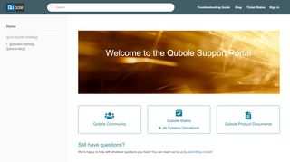 
                            3. Support - Qubole Support Center - Zendesk