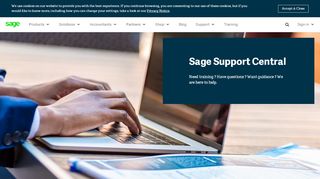 
                            3. Support - Sage Pastel Accounting | Customer Zone