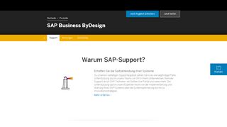 
                            3. Support | SAP Business ByDesign | Cloud ERP für den Mittelstand