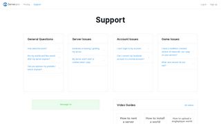 
                            4. Support - Server.pro | Professional Game Servers