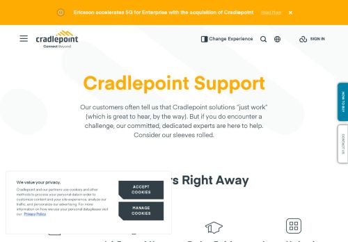 
                            7. Support Services | Cradlepoint