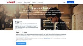 
                            3. Support & Services - Exact