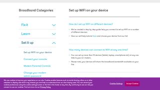 
                            8. Support | Set Up WiFi on Your Device | eir.ie