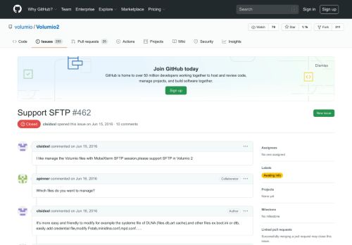 
                            3. Support SFTP · Issue #462 · volumio/Volumio2 · GitHub